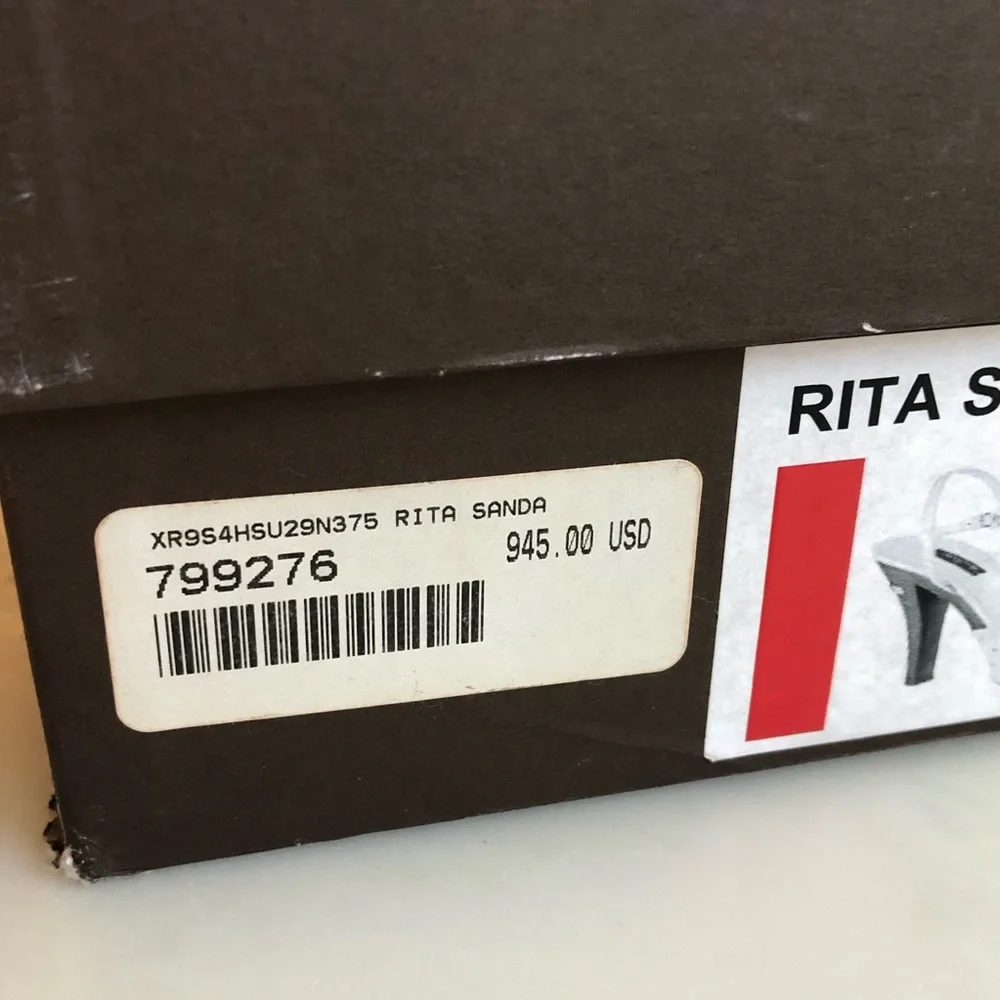 Louis Vuitton Rita Sandal 8cm 37.5 Framboise - Picture 15 of 16